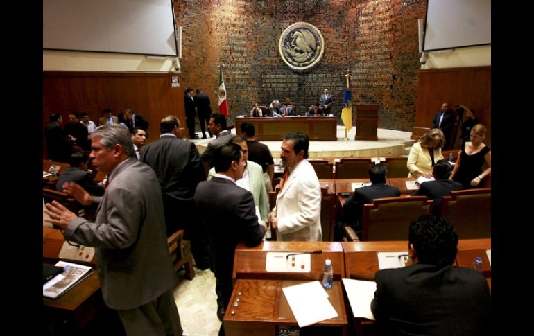 Algunos diputados locales afirman que se les señalan imputaciones de anteriores legislaturas, afirman no ser responsables. E. BARRERA.  /