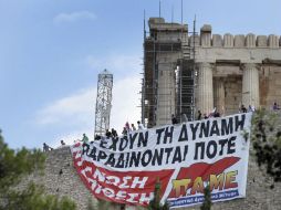 La ayuda de Zona Euro podría evitar que Grecia se declare en bancarrota. EFE  /