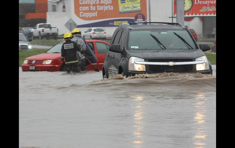 El clima es un factor preocupante para las elecciones. Hidalgo es el Estado con mayores pérdidas humanas, con cinco muertes. NTX  /