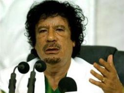Gadhafi se aferra al poder, a cinco meses del inicio de la rebelión contra su mandato. ARCHIVO  /