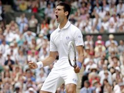 El actual campeón de Wimbledon, Novak Djokovic en las instalaciones del All England Club. EFE  /