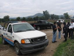 Los cuerpos estaban una brecha ubicada en el municipio de Tlajomulco de Zúñiga. O. RUVALCABA  /