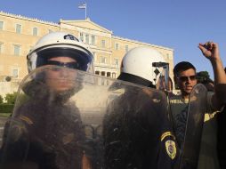 La situación de Grecia se muestra crítica. EFE  /