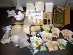 En el operativo decomisaron la droga, detuvieron a 91 personas y confiscaron seis armas para uso del Ejército. AP  /