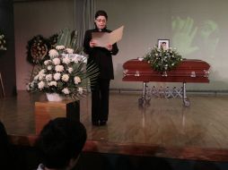 El actor Humberto Armas fue homenajeado ayer en la Casa de la Cultura Jalisciense. A. HINOJOSA  /