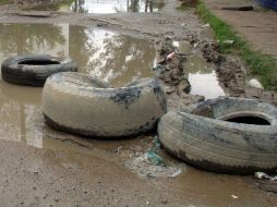 Se invita a la población a mantener los patios de sus viviendas libres de cacharros. A. CAMACHO.  /