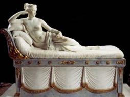 La obra de arte es una escultura de mármol, pieza principal de la Galería Borghese de Roma. ESPECIAL  /