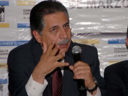 Jesús Ortega Martínez, ex presidente del Partido de la Revolución Democrática. ARCHIVO  /