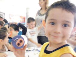 Los talleres son aptos para niños de 3 a 12 años. ESPECIAL  /