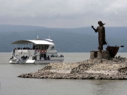 En el pasado estiaje, Chapala pasó por uno de los periodos más severos de los últimos 15 años; ahora se recupera. A. HINOJOSA  /
