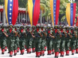 El Gobierno venezolano muestra por primera vez parte del armamento adquirido en Moscú en los últimos años. REUTERS  /