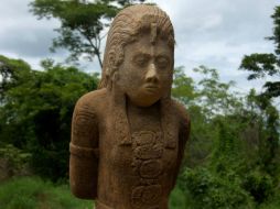 Arqueólogos del Instituto Nacional de Antropología e Historia (INAH) realizaron el descubrimiento. EL UNIVERSAL  /
