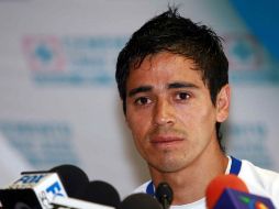 El defensa del Cruz Azul dúrante una sesión de entrenamiento. MEXSPORT  /