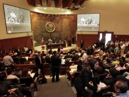 En la sesión de hoy, diputados impidieron que se rechazara la solicitud, por lo que se analizará de nuevo en comisiones. A. GARCÍA  /