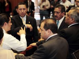 Diputados del PAN, PRD y Verde Ecologista unieron fuerzas y ganaron la votación. A. GARCÍA  /