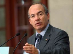 El presidente Felipe Calderón reveló que sólo respetó un acuerdo de su antecesor, el ex presidente Vicente Fox. EL UNIVERSAL  /