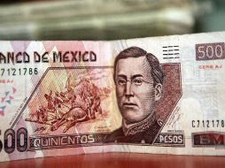 El peso inicia jornada con ganancia de  0.54 por ciento respecto a la sesión anterior. ARCHIVO  /