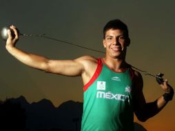 Diego del Real, estará en la final de la prueba de martillo. MEXSPORT  /