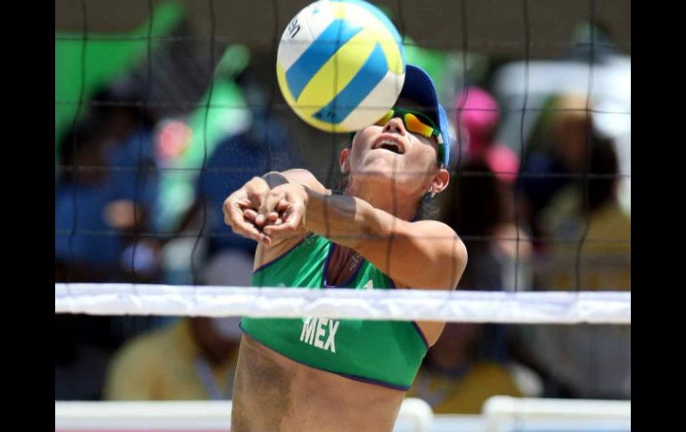 Mayra García no mantuvo el ritmo suficiente para avanzar a la segunda ronda. MEXSPORT  /