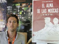 El director novel español Jonathan Cenzual Burley estrena su primera película 'El alma de las moscas'. EFE  /