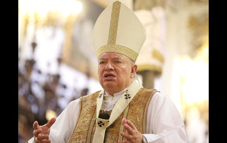 Sandoval Íñiguez estuvo en la inauguración de la segunda jornada académica La Iglesia en la Revolución Mexicana. A. CAMACHO  /