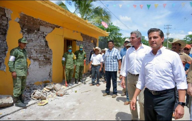 El Mandatario manifestó que las labores de rescate se mantienen.