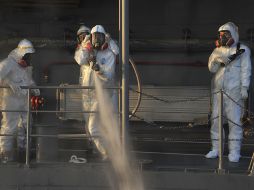 Los esfuerzos por enfriar los reactores de Fukushima actualmente dependen de un complejo sistema. ARCHIVO  /