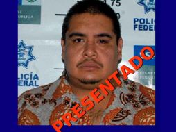 La Policía Federal difunde la imagen del sujeto que se encuentra en calidad de presentado. NOTIMEX  /