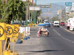 El proyecto contempla la construcción de cuatro carriles por sentido, además de camellones, ciclovía y banqueta. S. NÚÑEZ.  /