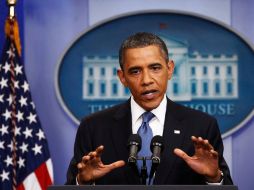 Obama enfatizó que se reunirá 'cada día mientras sea necesario con dirigentes del Congreso. REUTERS  /