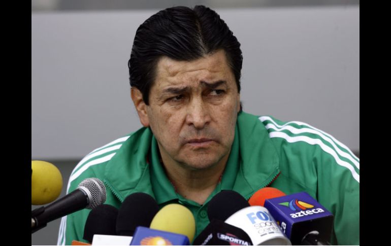 Fernando Tena dijo que los jovenes seleccionados son un gran ejemplo para todos los equipos en general. AFP  /