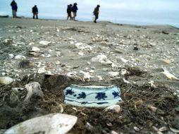 La escultura representa al ''Perro de Fo'', quimera de la tradición budista. EL UNIVERSAL  /