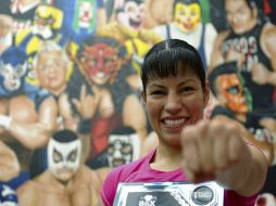 La boxeadora piensa que el deporte femenino en esta disciplina ha ganado terreno. EFE  /