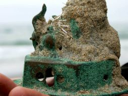 La escultura, de 12 centímetros de alto e igual de ancho, representa a un Perro de Bo. EL UNIVERSAL  /