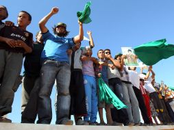 Los rebeldes libios fueron estancados en su avance hacia Trípoli. EFE  /