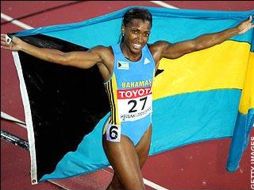 Tonique Williams se hizo famosa en México durante los Juegos Olímpicos de Atenas 2004, cuando venció a Ana Guevara. MEXSPORT  /