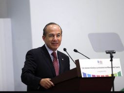 El Presidente Felipe Calderón aseguró que es necesario continuar con medidas sensatas en la administración pública. ARCHIVO  /