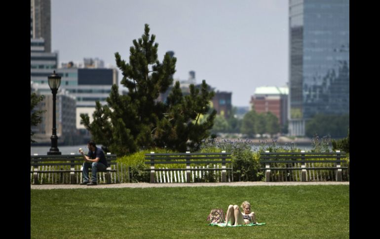 Esta noche la puesta de sol se alineará perfectamente. AFP  /