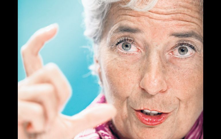 La directora del Fondo, Christine Lagarde, pide a los ministros europeos una rápida aplicación de las medidas. AFP  /