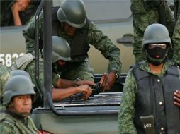 El PRI señaló que la labor principal del Ejército es la seguridad nacional, no la lucha contra la delincuencia. ARCHIVO  /