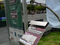 Módulo de “México es mi museo”, ubicado frente al Instituto Cultural Cabañas. A. GARCÍA  /