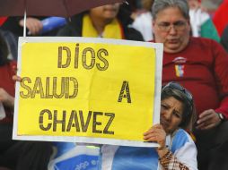 Venezolanos manifiestan al presidente sus buenos deseos para que se recupere del cáncer que padece. REUTERS  /