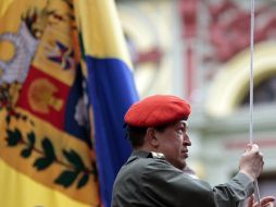 El presidente de Venezuela, Hugo Chávez. ARCHIVO  /