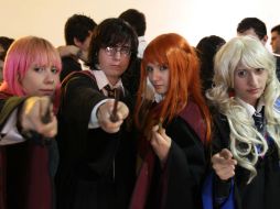 Algunos de los integrantes de Azkaban estuvieron desde temprana hora para ser parte de la función. A. CAMACHO  /