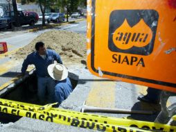 El SIAPA es el organismo responsable de pedir la reintegración del recurso a las empresas contratadas. ARCHIVO  /