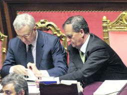 Reñida votación. La Cámara alta dio el visto bueno al proyecto con 161 votos a favor, 135 en contra y tres abstenciones. EFE  /