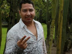 El chiapaneco estima que en un par de semanas su reciente álbum salga al mercado. M. FREYRÍA  /