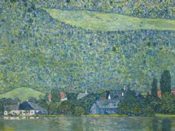 La obra de Klimt que será subastada es títulada 'Litzlberg am Attersee'. AP  /