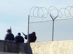 Tras los hechos, se reforzó la vigilancia del centro penitenciario. ARCHIVO  /