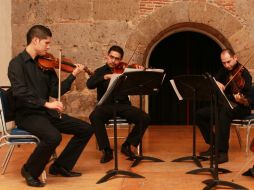Luego de su primera presentación hace un año, el cuarteto Cuerdas Revueltas está listo para tocar en diversos escenarios. M. FREYRÍA  /